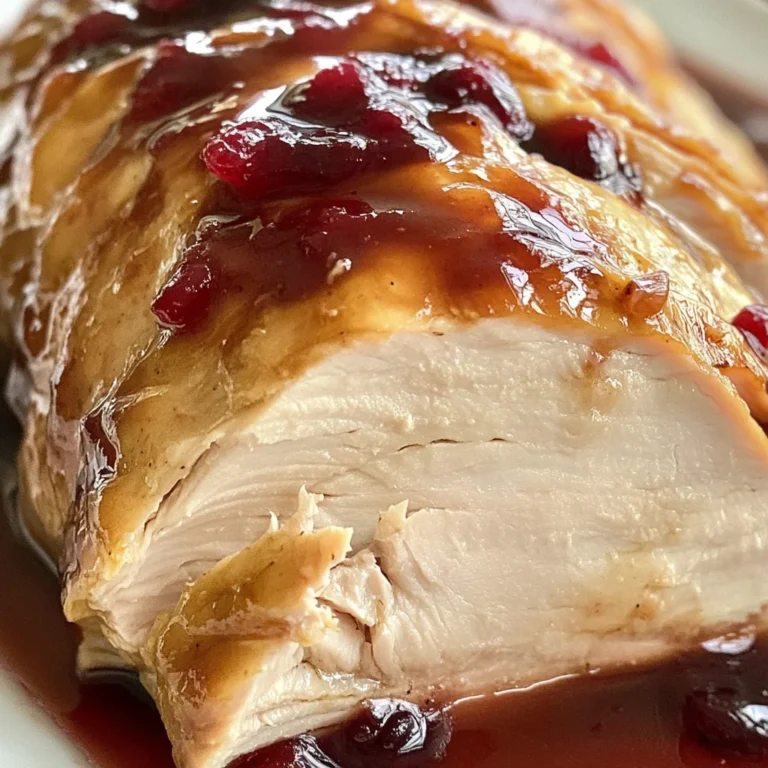 Crock Pot Cranberry Turkey Breast