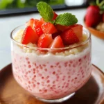 Easy 4-ingredient Strawberry Sago