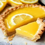 French Lemon Tart W/ Lemon Curd