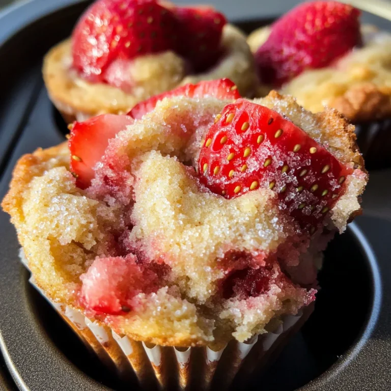 Gluten-Free Strawberry Muffins (Light & Fluffy)