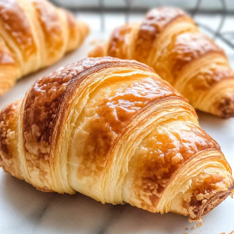 Homemade Croissants Step-by-Step