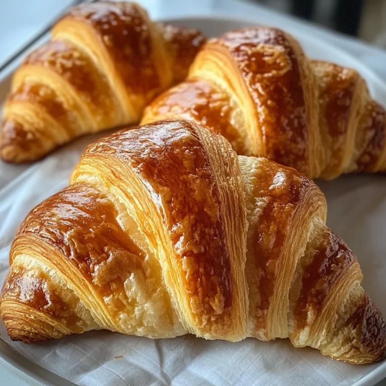 Homemade French Croissant Recipe