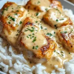 How to Make Creamy Smothered Chicken and Rice – Easy Dinner Idea