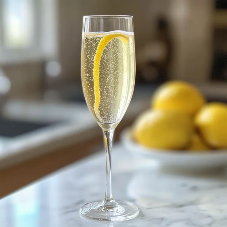 Limoncello Prosecco Cocktail Recipe