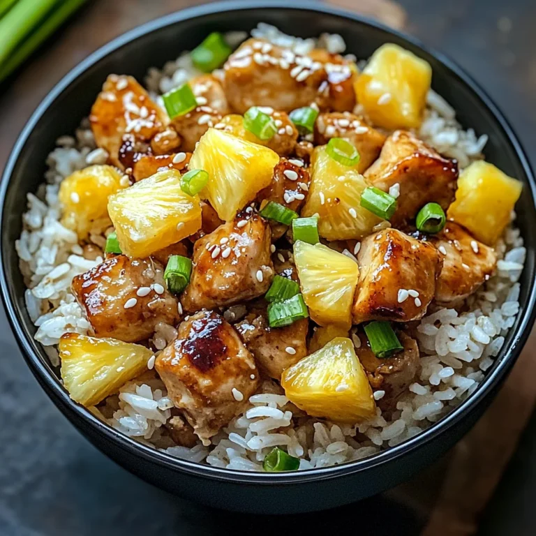 Pineapple Chicken and Rice