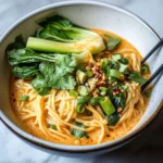 Quick Spicy Coconut Noodles