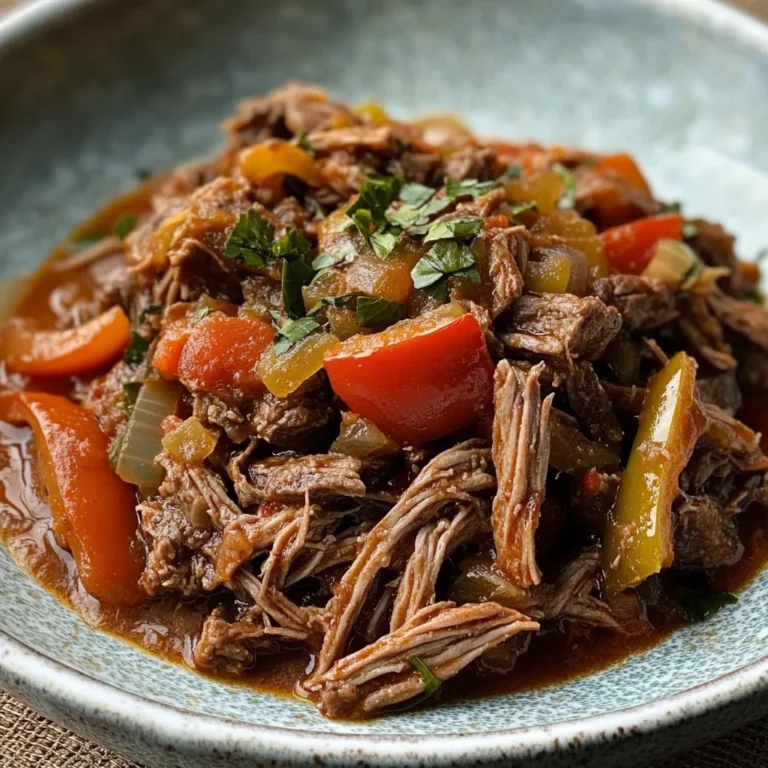 Ropa Vieja Slow Cooker