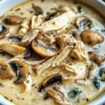 Rotisserie Chicken Mushroom Soup