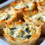 Spinach and Artichoke Dip Cups