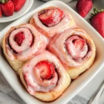Strawberry Cinnamon Rolls