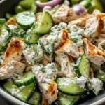TZATZIKI CHICKEN SALAD: Discover a Refreshing Delight!