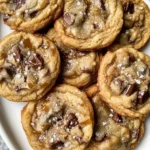 The Best Chewy Salted Caramel Chocolate Chip Cookies