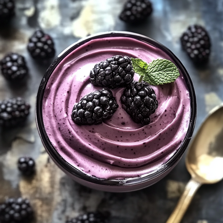 Blackberry Mousse