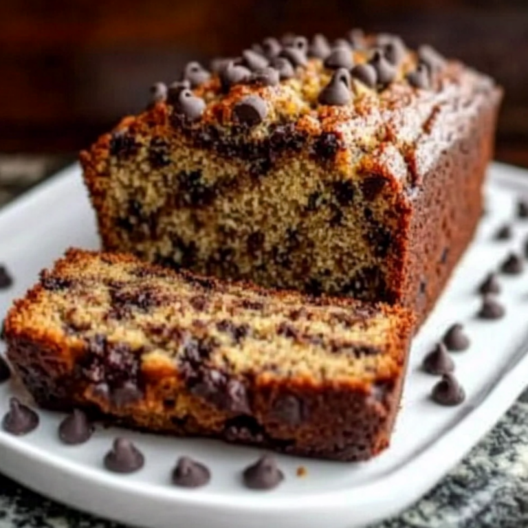 Irresistible Super Moist Chocolate Chip Banana Bread
