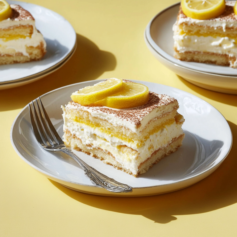 Lemon Tiramisu