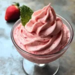 4-Ingredient Strawberry Mousse – So Light, So Dreamy!