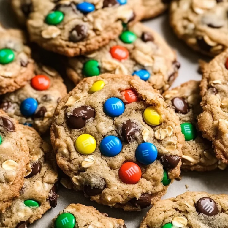 Bakery-Style Monster Cookies