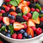 Berry Salad with Mint