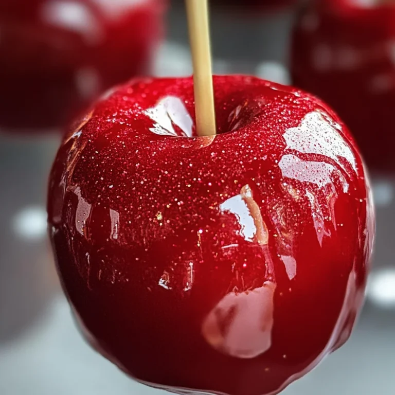 Candy Apple Bliss: 5 Steps to Sweet Childhood Joy