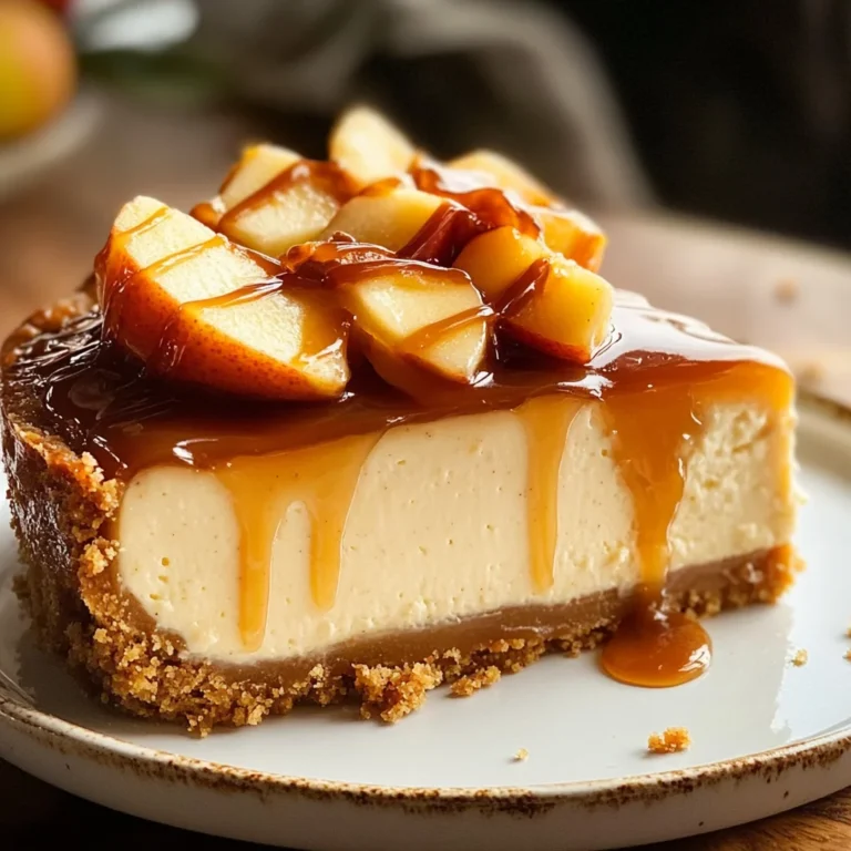 Caramel Apple Cheesecake Recipe