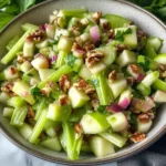 Celery Salad with Apple and Walnuts