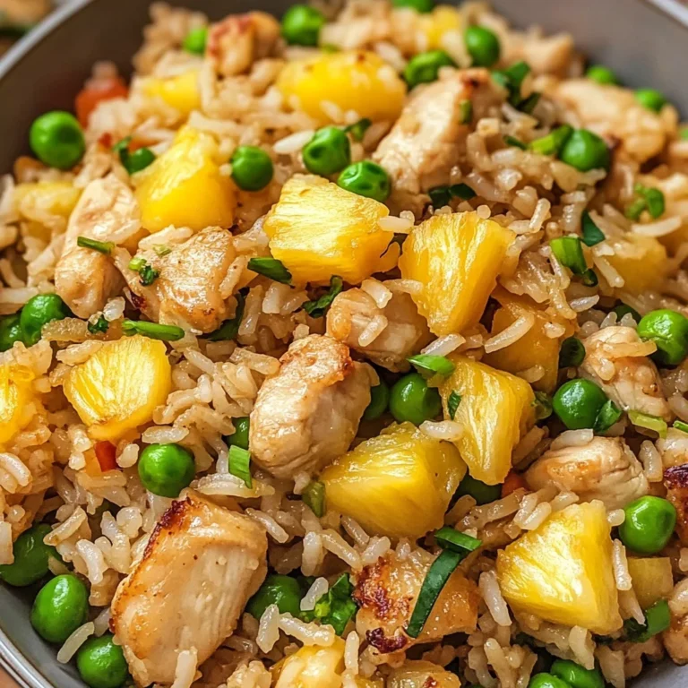 Chicken and Pineapple Fried Rice