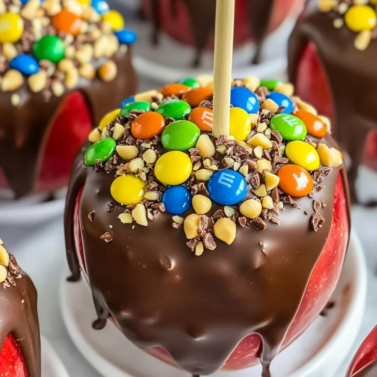 Chocolate Covered Apples