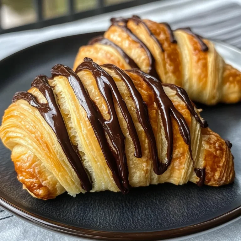 Croissants Filled With Chocolate