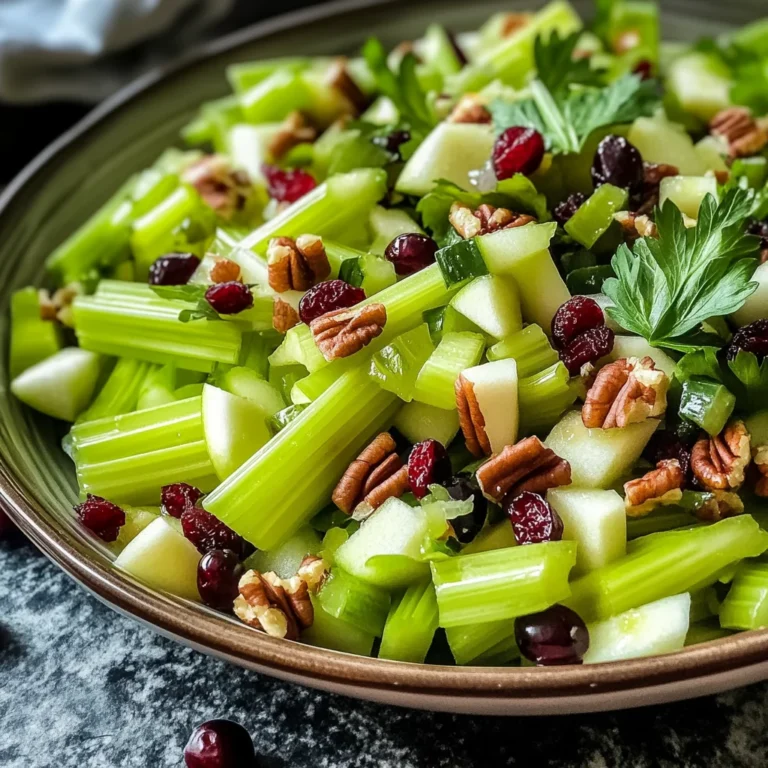 Deliciously Crunchy Harvest Celery Salad You'll Love