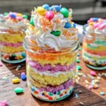 Easter Cake in a Jar