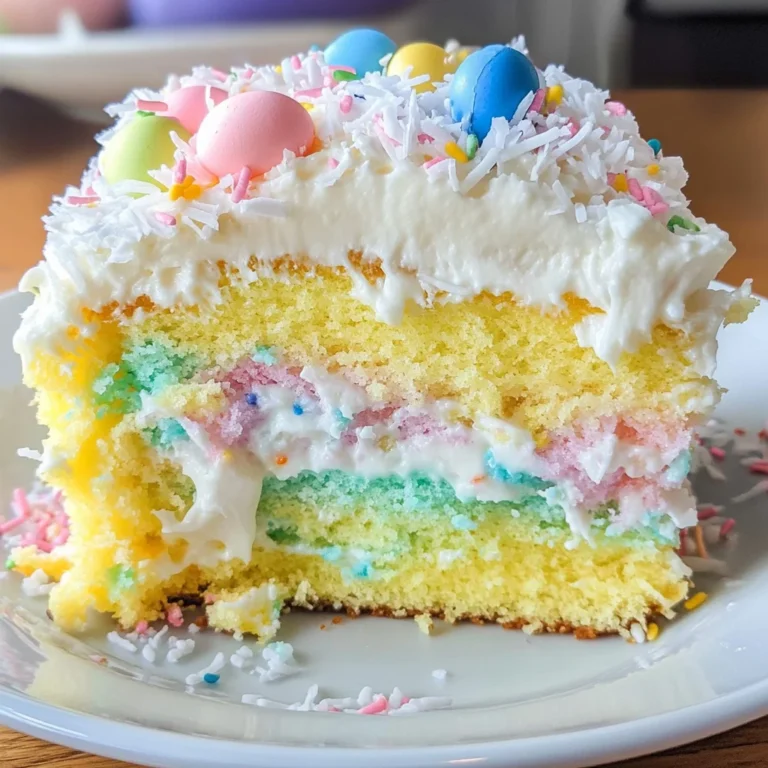 Easter Poke Cake