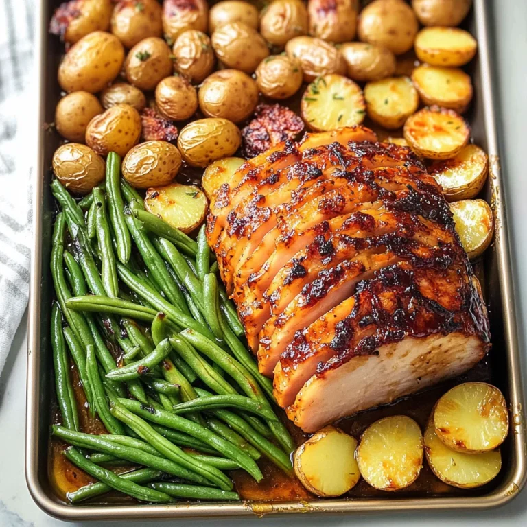 Easy Easter Dinner on a Sheet Pan