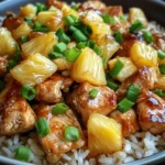 Easy Pineapple Chicken and Rice