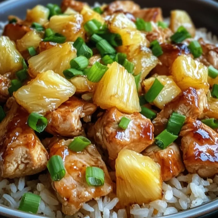 Easy Pineapple Chicken and Rice