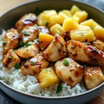 Easy Pineapple Chicken with Rice Everyone Loves