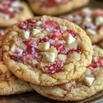 Irresistible Valentine’s Strawberry White Chocolate Cookies