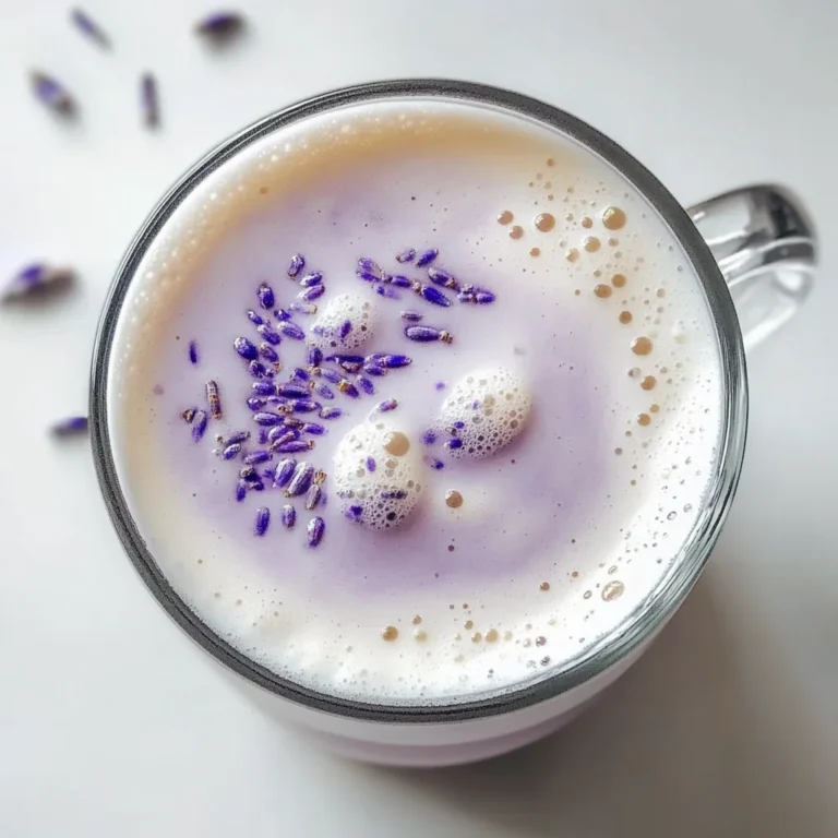 Lavender Cream Cold Foam (Naturally Colored) for a Cozy Sip