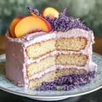 Lavender and Peach Dream Cake