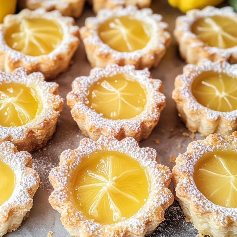 Lemon Curd Tartlets