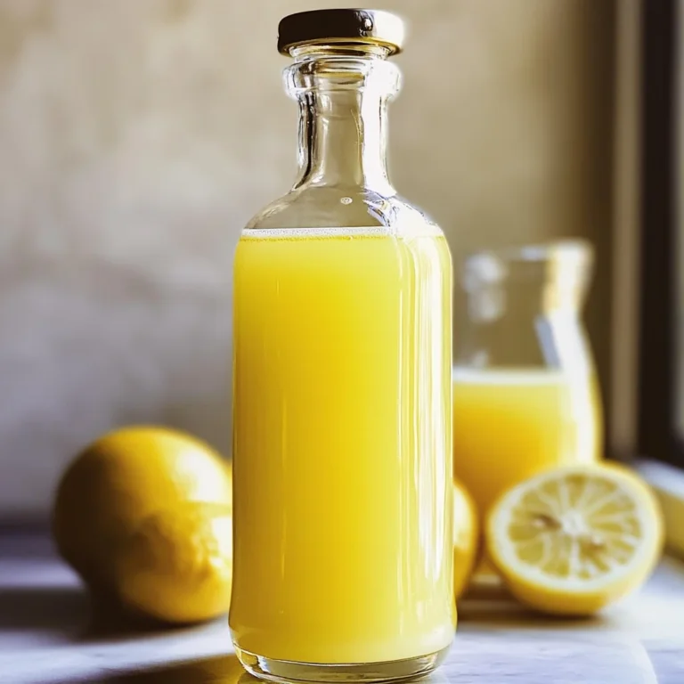 Limoncello Recipe