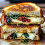 Mediterranean Grilled Cheese Sandwich