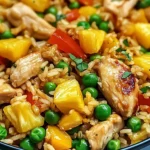 Pineapple Chicken Fried Rice