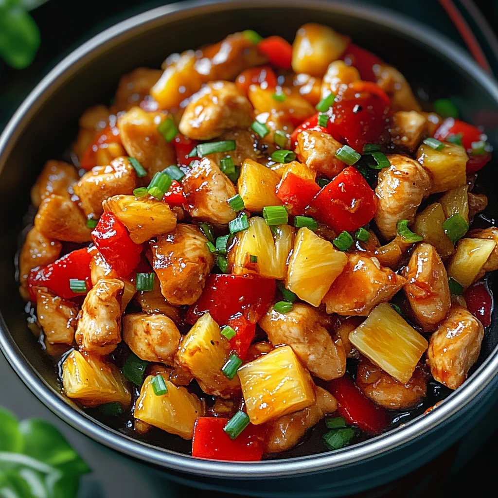 Pineapple Chicken Stir-Fry