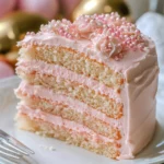 Pink Cchicken hampagne Cake Recipe