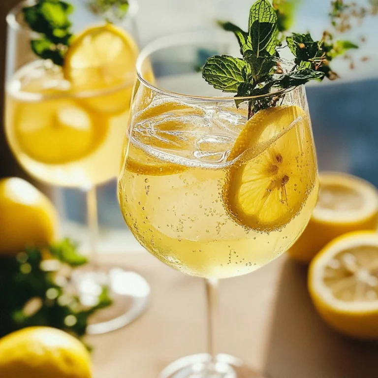 Refreshing Limoncello Spritz