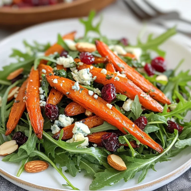 Roasted Carrot Salad