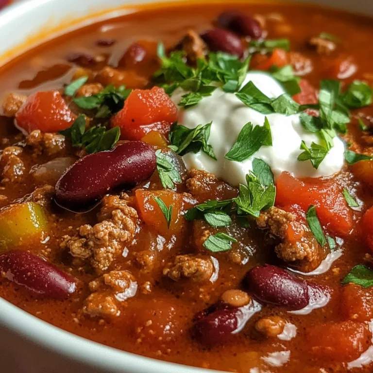 Slow Cooker Chili Recipe