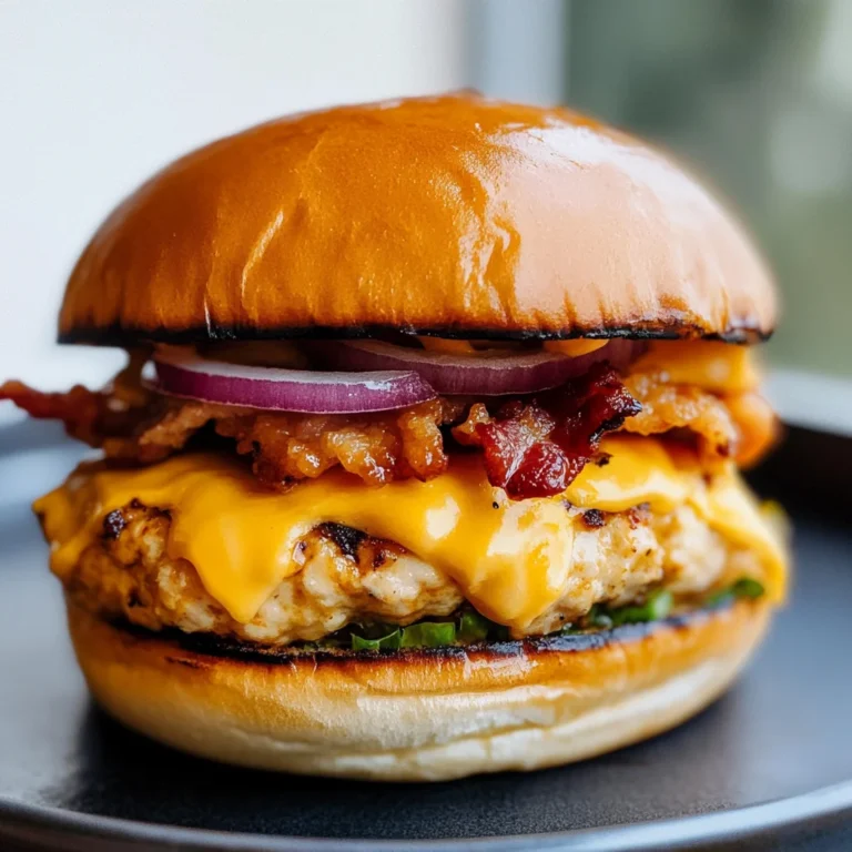 Smash Chicken Burger