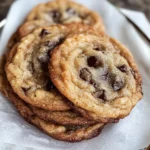 Soft and Chewy Banana Chocolate Chip Cookies