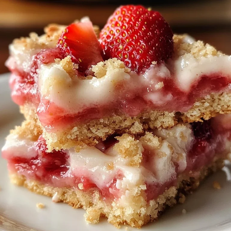 Strawberry Shortcake Bars Recipe